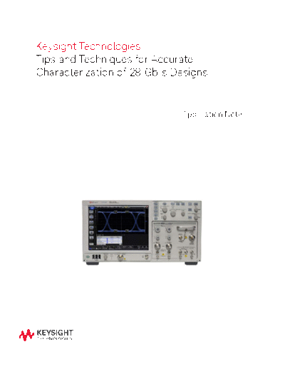 Agilent 5990-9784EN Tips and Techniques for Accurate Characterization of 28 Gb s Designs - Application Note   Agilent 5990-9784EN Tips and Techniques for Accurate Characterization of 28 Gb s Designs - Application Note c20141023 [26].pdf