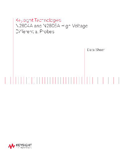 Agilent 5992-0206EN N2804A and N2805A High Voltage Differential Probes - Data Sheet c20141009 [9]  Agilent 5992-0206EN N2804A and N2805A High Voltage Differential Probes - Data Sheet c20141009 [9].pdf