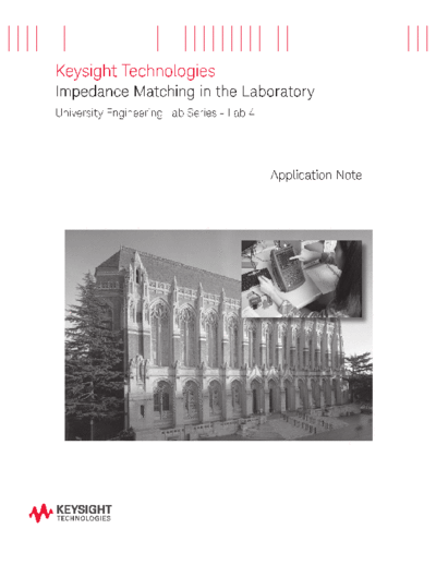 Agilent 5992-0191EN Impedance Matching in the Laboratory - Application Note c20141017 [13]  Agilent 5992-0191EN Impedance Matching in the Laboratory - Application Note c20141017 [13].pdf