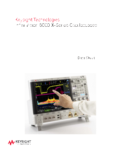 Agilent 5991-4087EN InfiniiVision 6000 X-Series Oscilloscopes - Data Sheet c20141030 [40]  Agilent 5991-4087EN InfiniiVision 6000 X-Series Oscilloscopes - Data Sheet c20141030 [40].pdf