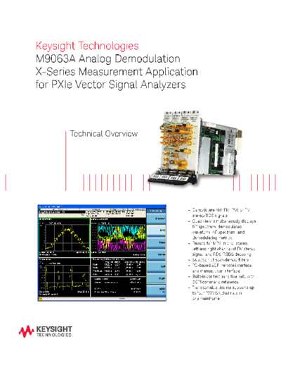 Agilent 5991-4315EN M9063A Analog Demodulation X-Series Measurement Application for PXIe Vector Signal Analy  Agilent 5991-4315EN M9063A Analog Demodulation X-Series Measurement Application for PXIe Vector Signal Analyzers c20140718 [12].pdf