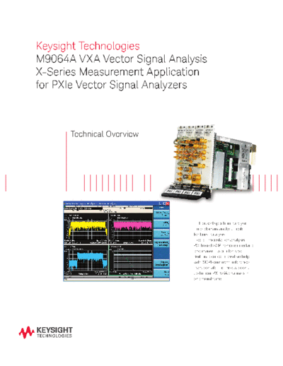 Agilent 5991-4313EN M9064A VXA Vector Signal Analysis X-Series Measurement Application for PXIe Vector Signa  Agilent 5991-4313EN M9064A VXA Vector Signal Analysis X-Series Measurement Application for PXIe Vector Signal Analyzers c20140711 [10].pdf