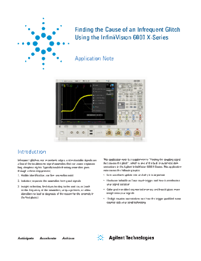 Agilent 5991-4436EN Finding the Cause of an Infrequent Glitch Using the InfiniiVision 6000 X-Series - Applic  Agilent 5991-4436EN Finding the Cause of an Infrequent Glitch Using the InfiniiVision 6000 X-Series - Application Note c20140428 [6].pdf