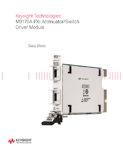 Agilent 5991-0130EN M9170A PXI Attenuator Switch Driver Module - Data Sheet c20141013 [8]  Agilent 5991-0130EN M9170A PXI Attenuator Switch Driver Module - Data Sheet c20141013 [8].pdf