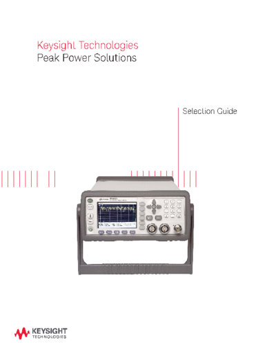 Agilent 5991-1022EN Peak Power Solutions - Selection Guide c20141018 [9]  Agilent 5991-1022EN Peak Power Solutions - Selection Guide c20141018 [9].pdf