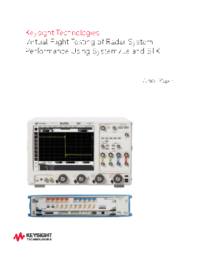 Agilent 5991-1254EN Virtual Flight Testing of Radar System Performance Using SystemVue and STK - White Paper  Agilent 5991-1254EN Virtual Flight Testing of Radar System Performance Using SystemVue and STK - White Paper c20141030 [9].pdf