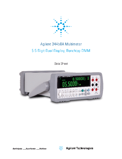 Agilent 5991-1133EN 34450A Multimeter - Data Sheet [12]  Agilent 5991-1133EN 34450A Multimeter - Data Sheet [12].pdf