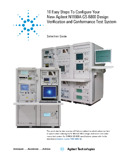 Agilent 5991-1165EN 10 Easy Steps To Configure New Keysight N1960A GS-8800 Design Verification & Conformance  Agilent 5991-1165EN 10 Easy Steps To Configure New Keysight N1960A GS-8800 Design Verification & Conformance Test System c20130805 [11].pdf