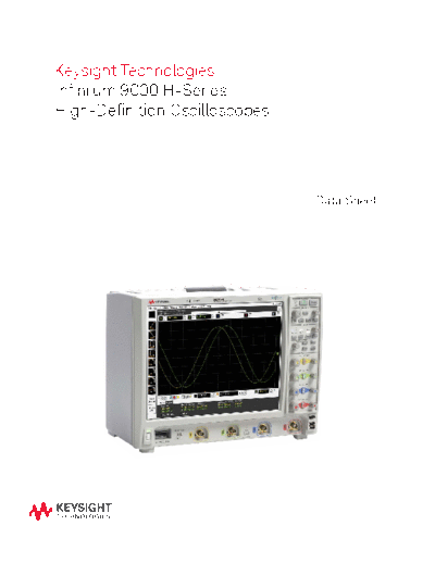 Agilent 5991-1520EN Infiniium 9000 H-Series High-Definition Oscilloscopes - Data Sheet c20141106 [28]  Agilent 5991-1520EN Infiniium 9000 H-Series High-Definition Oscilloscopes - Data Sheet c20141106 [28].pdf