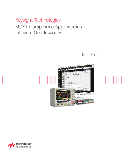 Agilent 5991-2048EN MOST Compliance Application for Infiniium Oscilloscopes - Data Sheet c20140908 [8]  Agilent 5991-2048EN MOST Compliance Application for Infiniium Oscilloscopes - Data Sheet c20140908 [8].pdf