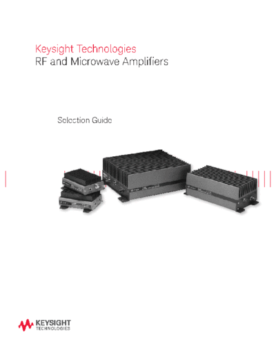 Agilent 5991-2052EN RF and Microwave Amplifiers - Selection Guide c20141001 [11]  Agilent 5991-2052EN RF and Microwave Amplifiers - Selection Guide c20141001 [11].pdf