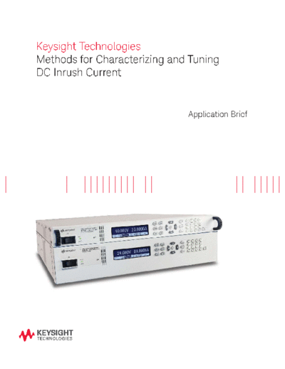 Agilent 5991-2778EN Methods for Characterizing and Tuning DC Inrush Current - Application Brief c20140923 [6  Agilent 5991-2778EN Methods for Characterizing and Tuning DC Inrush Current - Application Brief c20140923 [6].pdf