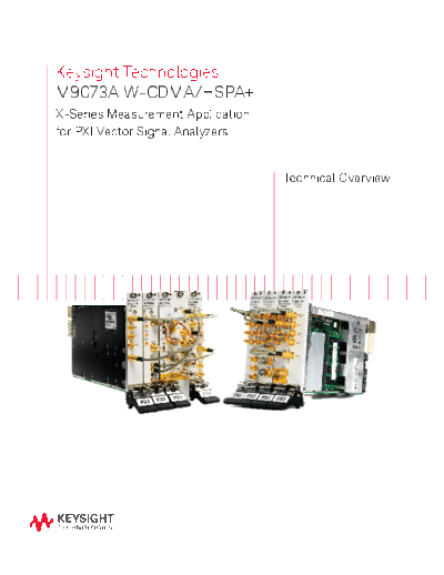 Agilent 5991-3007EN M9073A W-CDMA HSPA+ X-Series Measurement Application for PXIe Vector Analyzer - Technica  Agilent 5991-3007EN M9073A W-CDMA HSPA+ X-Series Measurement Application for PXIe Vector Analyzer - Technical Overview c20140821 [13].pdf