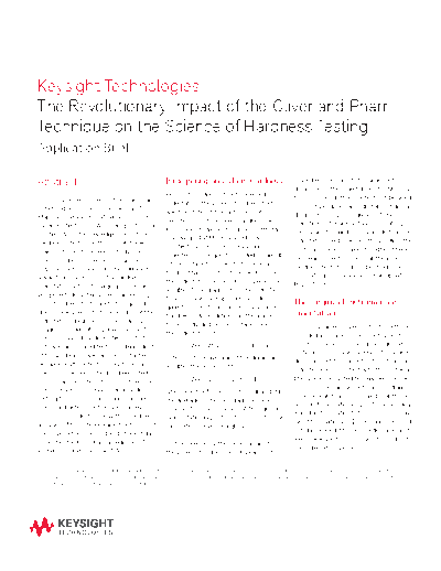 Agilent 5991-3250EN The Revolutionary Impact of the Oliver and Pharr Technique on the Science of Hardness Te  Agilent 5991-3250EN The Revolutionary Impact of the Oliver and Pharr Technique on the Science of Hardness Testing c20141027 [4].pdf