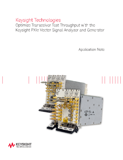 Agilent 5991-3103EN Optimize Transceiver Test Throughput with the Keysight PXIe Vector Signal Analyzer and G  Agilent 5991-3103EN Optimize Transceiver Test Throughput with the Keysight PXIe Vector Signal Analyzer and Generator c20140828 [7].pdf