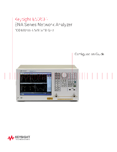 Agilent 5991-3616EN ENA Series Network Analyzer - Configuration Guide c20140728 [6]  Agilent 5991-3616EN ENA Series Network Analyzer - Configuration Guide c20140728 [6].pdf