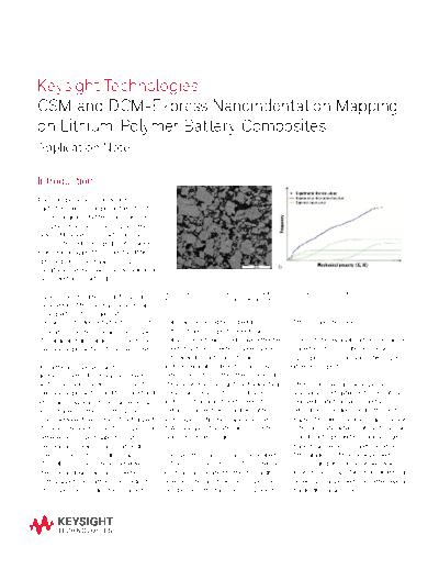 Agilent 5991-3519EN CSM and DCM-Express Nanoindentation Mapping on Lithium.Polymer Battery Composites c20141  Agilent 5991-3519EN CSM and DCM-Express Nanoindentation Mapping on Lithium.Polymer Battery Composites c20141027 [4].pdf