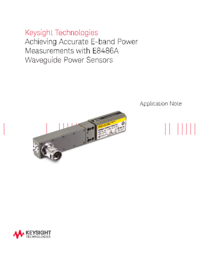 Agilent 5991-3776EN Achieving Accurate E-band Power Measurement with Keysight E8486A Waveguide Power Sensors  Agilent 5991-3776EN Achieving Accurate E-band Power Measurement with Keysight E8486A Waveguide Power Sensors c20140829 [7].pdf