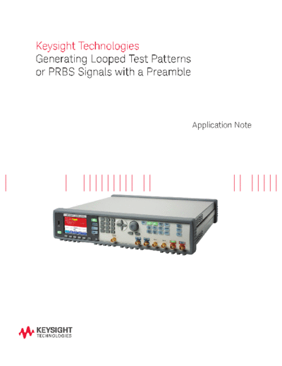 Agilent 5991-3956EN Generating Looped Test Patterns or PRBS Signals with a Preamble - Application Note c2014  Agilent 5991-3956EN Generating Looped Test Patterns or PRBS Signals with a Preamble - Application Note c20140927 [19].pdf
