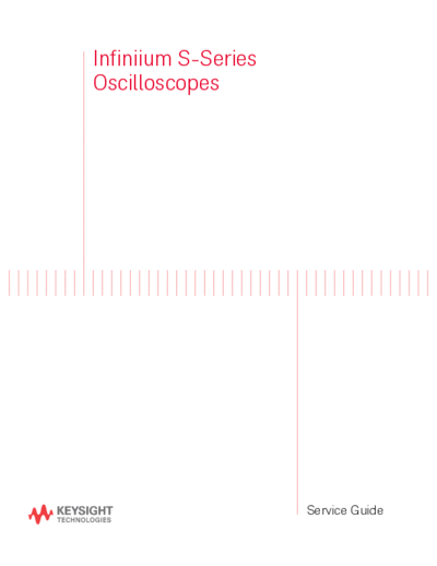 Agilent 54911-97003 Service Guide for Infiniium S-Series Oscilloscopes [112]  Agilent 54911-97003 Service Guide for Infiniium S-Series Oscilloscopes [112].pdf