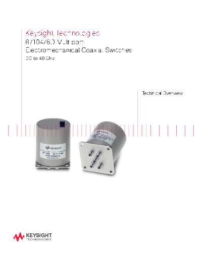 Agilent 87104 6D Multiport Electromechanical Coaxial Switches DC to 40 GHz 5989-7217EN c20140714 [12]  Agilent 87104 6D Multiport Electromechanical Coaxial Switches DC to 40 GHz 5989-7217EN c20140714 [12].pdf