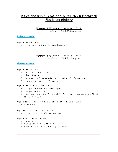 Agilent 89600 Rev History-18.70 89600 VSA and 89600 WLA Software Revision History c20140925 [13]  Agilent 89600_Rev_History-18.70 89600 VSA and 89600 WLA Software Revision History c20140925 [13].pdf