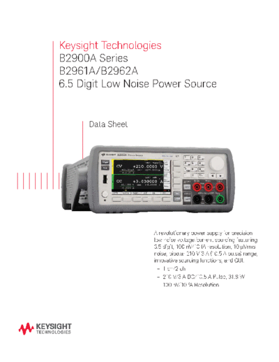 Agilent B2961A B2962A 6.5 Digit Low Noise Power Source-brochure 5991-1388EN c20140829 [12]  Agilent B2961A B2962A 6.5 Digit Low Noise Power Source-brochure 5991-1388EN c20140829 [12].pdf