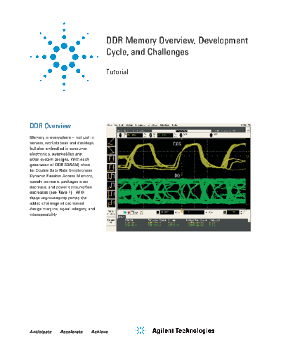 Agilent DDR Memory Overview 252C Development Cycle 252C and Challenges - Technical Overview 5990-3180EN c201  Agilent DDR Memory Overview_252C Development Cycle_252C and Challenges - Technical Overview 5990-3180EN c20121214 [8].pdf