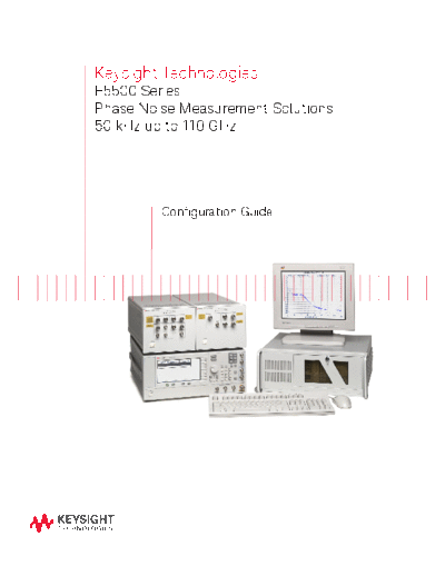 Agilent E5500 Series Phase Noise Measurement Solutions - Configuration Guide 5988-9891EN c20140616 [6]  Agilent E5500 Series Phase Noise Measurement Solutions - Configuration Guide 5988-9891EN c20140616 [6].pdf