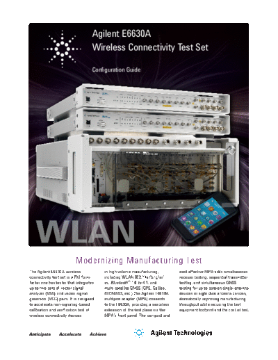 Agilent E6630A Wireless Connectivity Test Set - Configuration Guide 5991-2964EN c20140304 [6]  Agilent E6630A Wireless Connectivity Test Set - Configuration Guide 5991-2964EN c20140304 [6].pdf