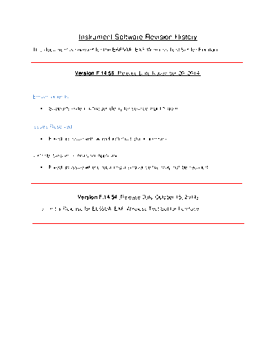 Agilent E6650A RevHistory EXF Software Release Descriptions c20141119 [1]  Agilent E6650A_RevHistory EXF Software Release Descriptions c20141119 [1].pdf