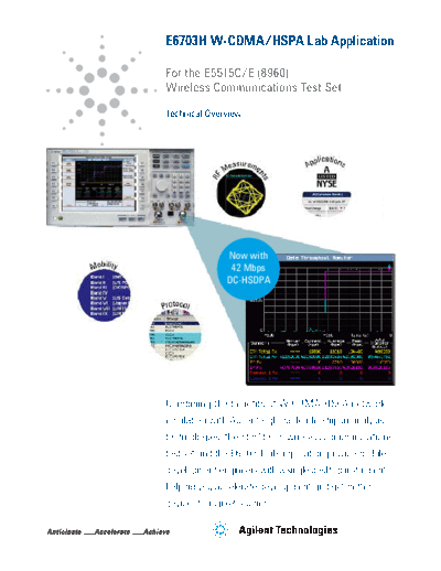 Agilent E6703H W-CDMA HSPA Lab Application - Technical Overview 5991-2444EN c20130605 [8]  Agilent E6703H W-CDMA HSPA Lab Application - Technical Overview 5991-2444EN c20130605 [8].pdf