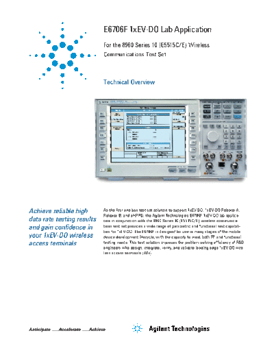 Agilent E6706F 1xEV-DO Lab Application - Technical Overview 5991-2369EN c20130426 [16]  Agilent E6706F 1xEV-DO Lab Application - Technical Overview 5991-2369EN c20130426 [16].pdf