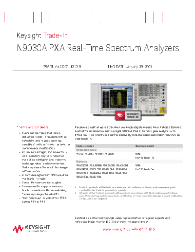 Agilent Keysight Trade-In 12-005 - Quick Fact Sheet 5992-0180EN c20141105 [2]  Agilent Keysight Trade-In 12-005 - Quick Fact Sheet 5992-0180EN c20141105 [2].pdf