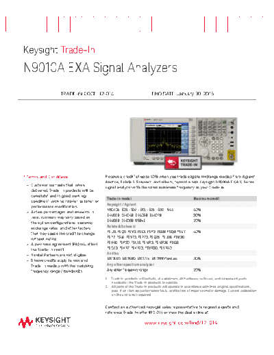 Agilent Keysight Trade-In 12-014 - Quick Fact Sheet 5992-0179EN c20141105 [2]  Agilent Keysight Trade-In 12-014 - Quick Fact Sheet 5992-0179EN c20141105 [2].pdf