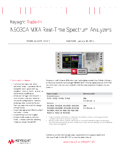 Agilent Keysight Trade-In 12-017 - Quick Fact Sheet 5992-0182EN c20141105 [2]  Agilent Keysight Trade-In 12-017 - Quick Fact Sheet 5992-0182EN c20141105 [2].pdf