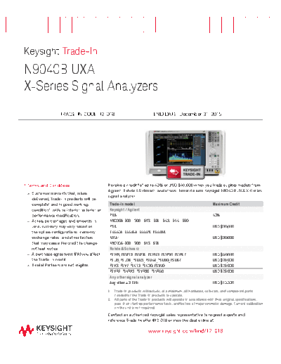 Agilent Keysight Trade-In 12-018 - Quick Fact Sheet 5992-0238EN c20141105 [2]  Agilent Keysight Trade-In 12-018 - Quick Fact Sheet 5992-0238EN c20141105 [2].pdf