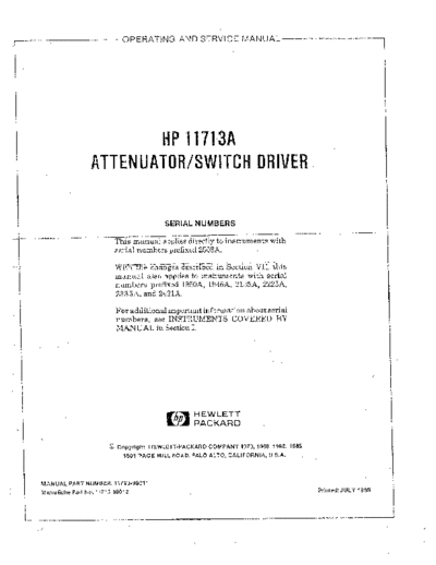 Agilent HP 11713A Operating & Service  Agilent HP 11713A Operating & Service.pdf
