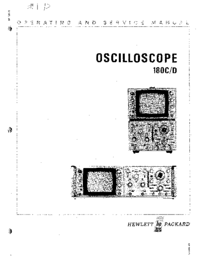 Agilent HP 180C, D Operating  Agilent HP 180C, D Operating.pdf