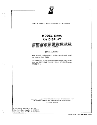 Agilent HP 1340A Operating  Agilent HP 1340A Operating.pdf