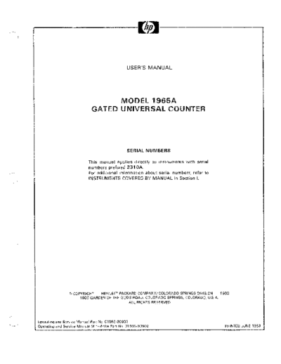 Agilent HP 1965A User  Agilent HP 1965A User.pdf