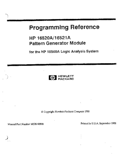 Agilent HP 16520A 252C16521A  Programming  Agilent HP 16520A_252C16521A  Programming.pdf