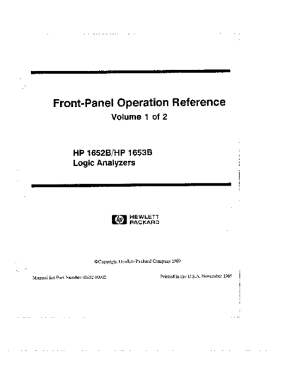 Agilent HP 1652B 252C 1653B Front Panel Operation Vol. 1  Agilent HP 1652B_252C 1653B Front Panel Operation Vol. 1.pdf