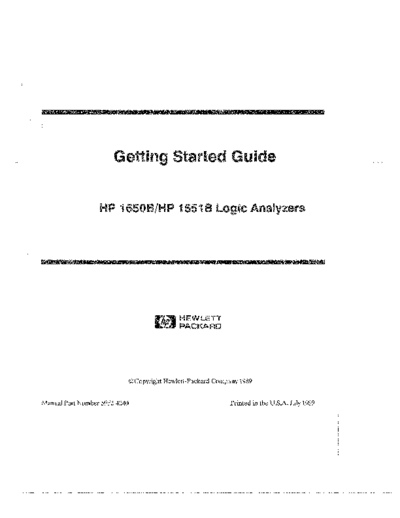 Agilent HP 1650B 252C 1651B Getting Started Guide  Agilent HP 1650B_252C 1651B Getting Started Guide.pdf