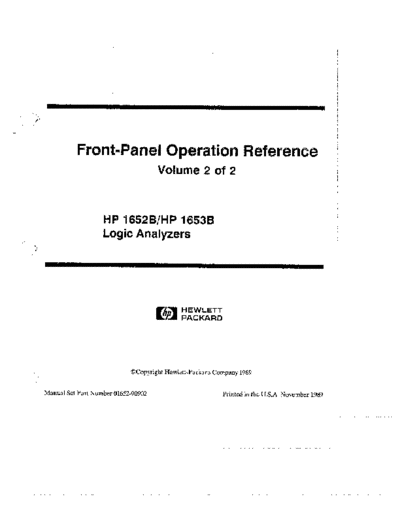 Agilent HP 1652B 252C 1653B Front Panel Operation Vol. 2  Agilent HP 1652B_252C 1653B Front Panel Operation Vol. 2.pdf