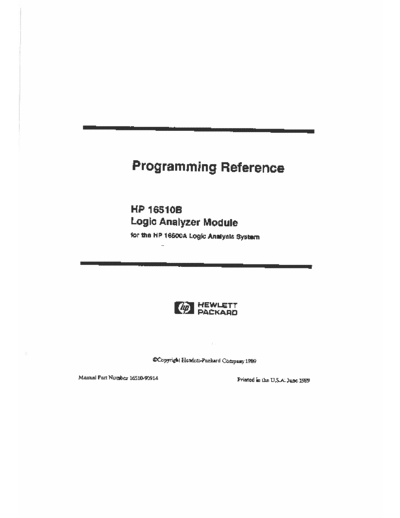 Agilent HP 16510B Programming Reference  Agilent HP 16510B Programming Reference.pdf