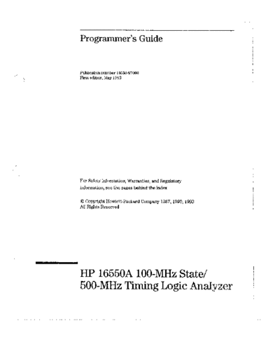 Agilent HP 16550A Programmer  Agilent HP 16550A Programmer.pdf