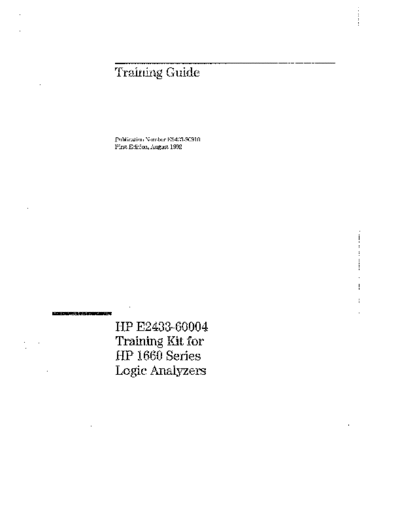 Agilent HP 1660 Series Training Guide for E2433-60004  Agilent HP 1660 Series Training Guide for E2433-60004.pdf