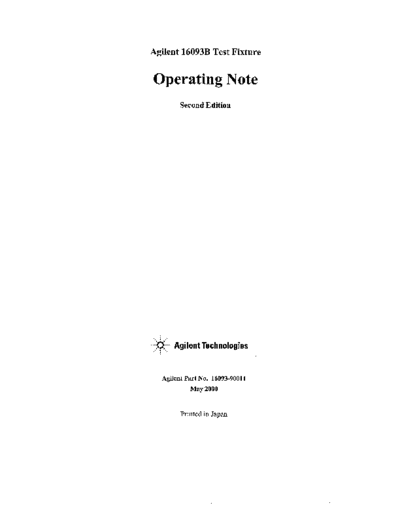 Agilent HP 16093B Operating Note  Agilent HP 16093B Operating Note.pdf