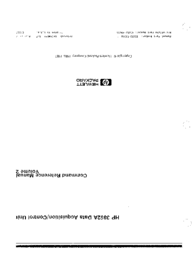 Agilent HP 3852A Command Reference Vol.2  Agilent HP 3852A Command Reference Vol.2.pdf